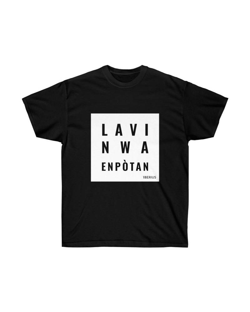 T-shirt Black Lives Matter edition caraïbéenne, couleur noir