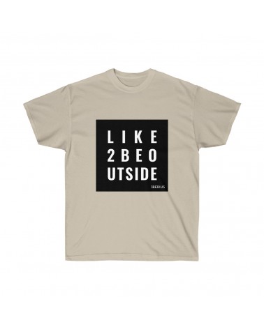 T-shirt Like 2 Be Outside couleur sable