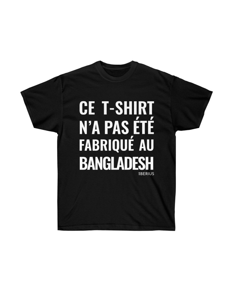 T-shirt MADE IN, couleur noir