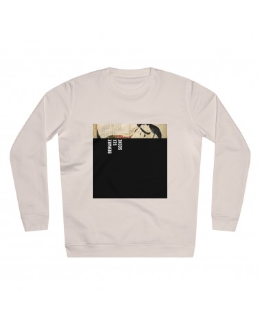 Sweatshirt HOKUSAI - Shunga ,  pink