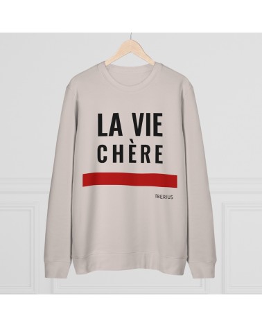 Sweatshirt La vie chère, rose