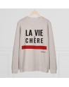 Sweatshirt La vie chère, rose