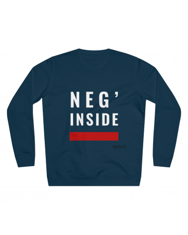 Sweatshirt  Neg' Inside de la collection ANMWE, couleur navy