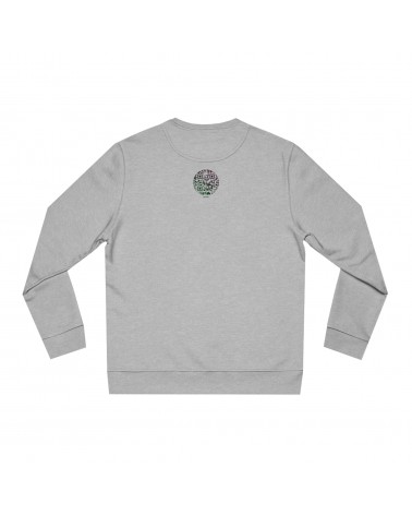 Sweatshirt KISS OF LIFE feat. The Dreaming One gris chiné, dos