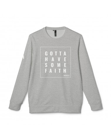 Sweatshirt FAITH Adidas Ed. feat. The Dreaming One, gris chiné